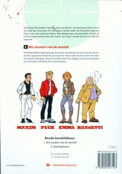 Het masker van de wereld / Figaro / 1 achterkant