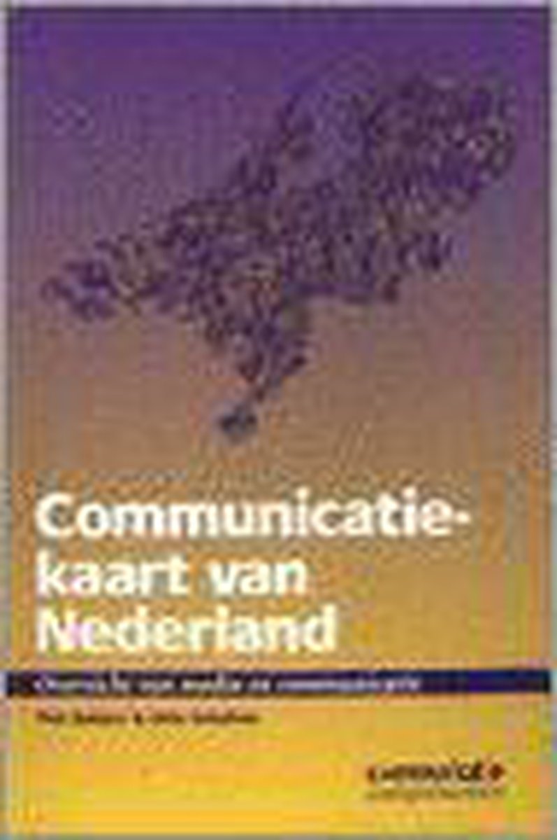Communicatiekaart van Nederland communicatie