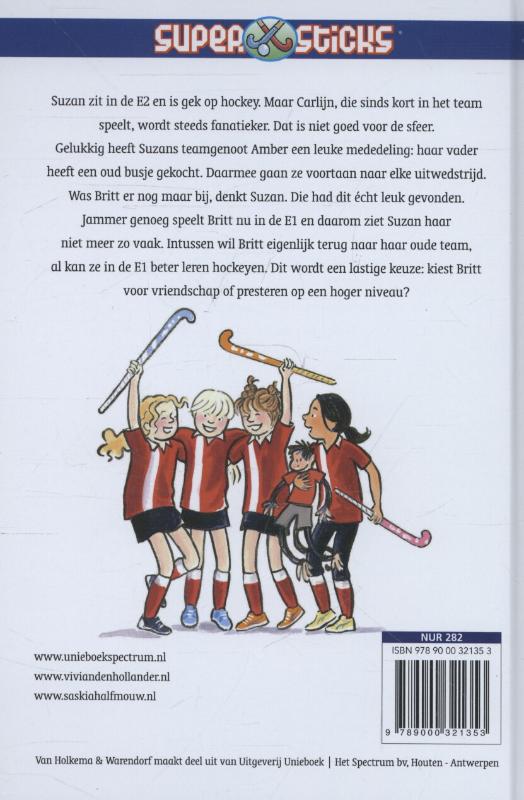 Supersticks - Hockeyvrienden achterkant