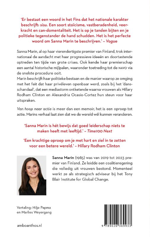 Van hoop naar actie achterkant
