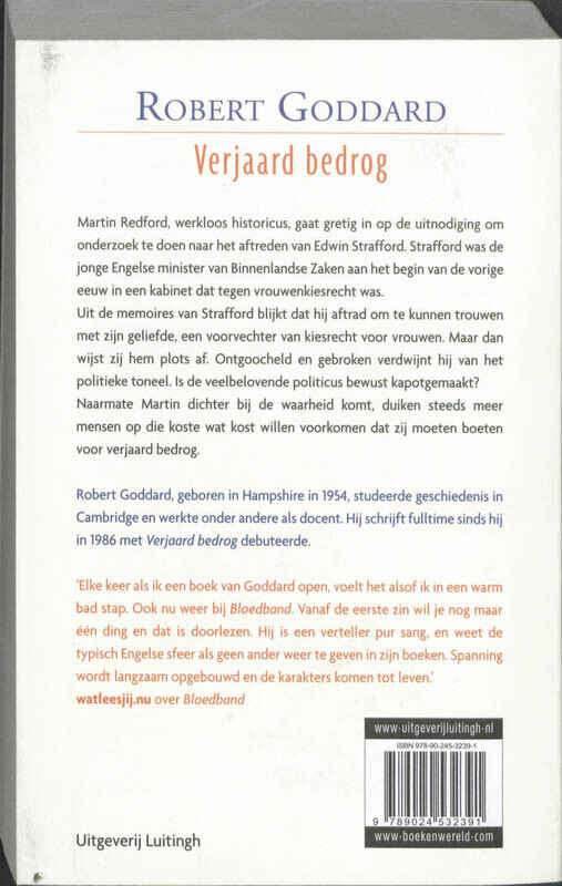 Verjaard bedrog achterkant