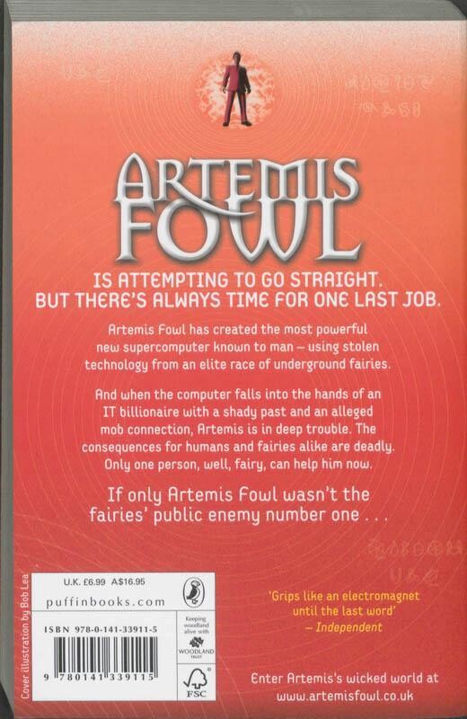 The eternity code / Artemis Fowl / 3 achterkant
