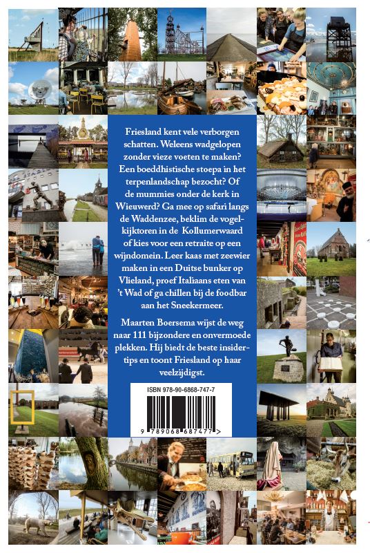 111 plekken in Friesland die je gezien moet hebben / 111 plekken-serie 111 plekken in Friesland die je gezien moet hebben / 111 plekken-serie achterkant