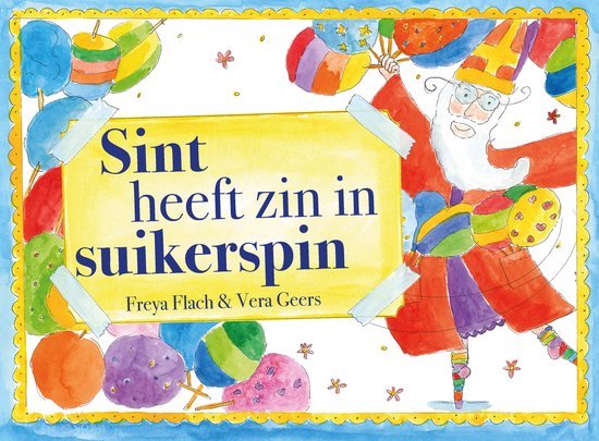 Sint heeft zin in suikerspin - hardcover