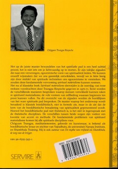 Spiritueel materialisme doorsnijden achterkant