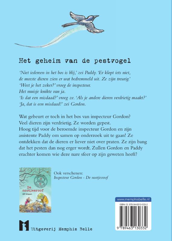 Het geheim van de pestvogel / Inspecteur Gordon achterkant