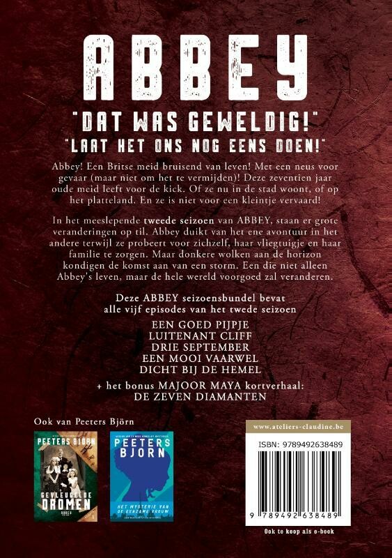 De naderende storm / Abbey / 2 achterkant