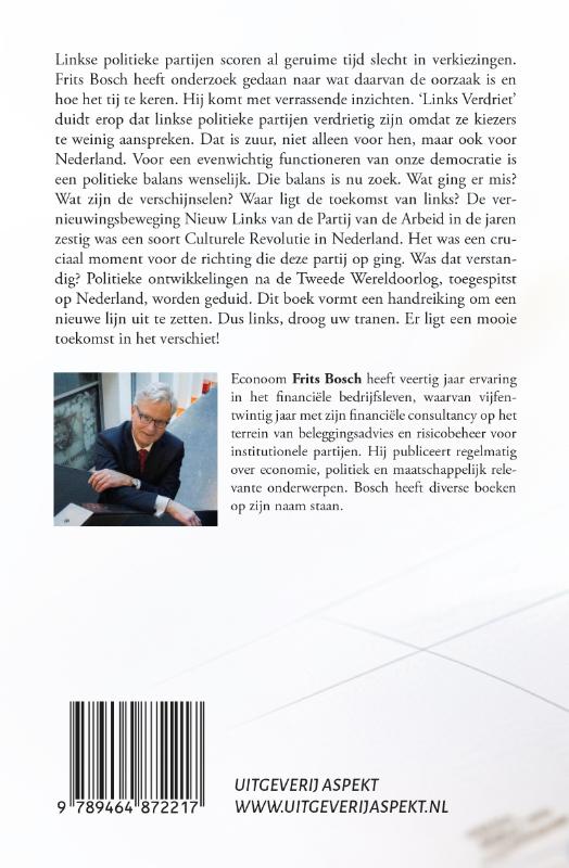 Links verdriet achterkant