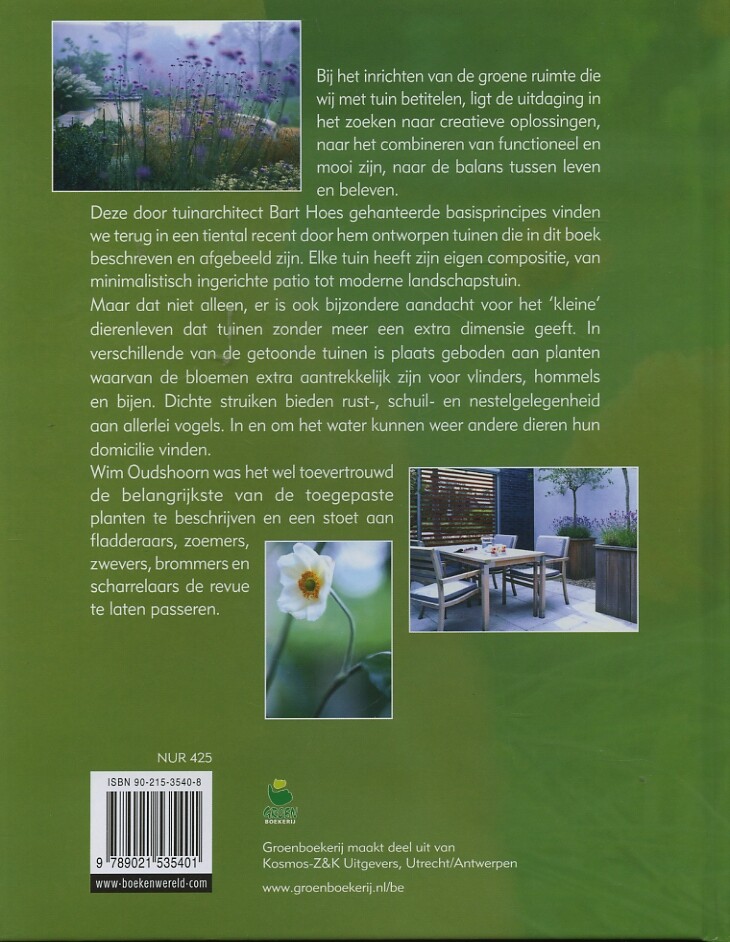 Groenboekerij Levende tuinen / Groenboekerij achterkant