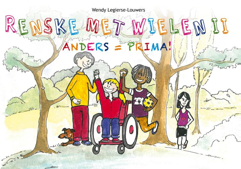 Renske met wielen II,