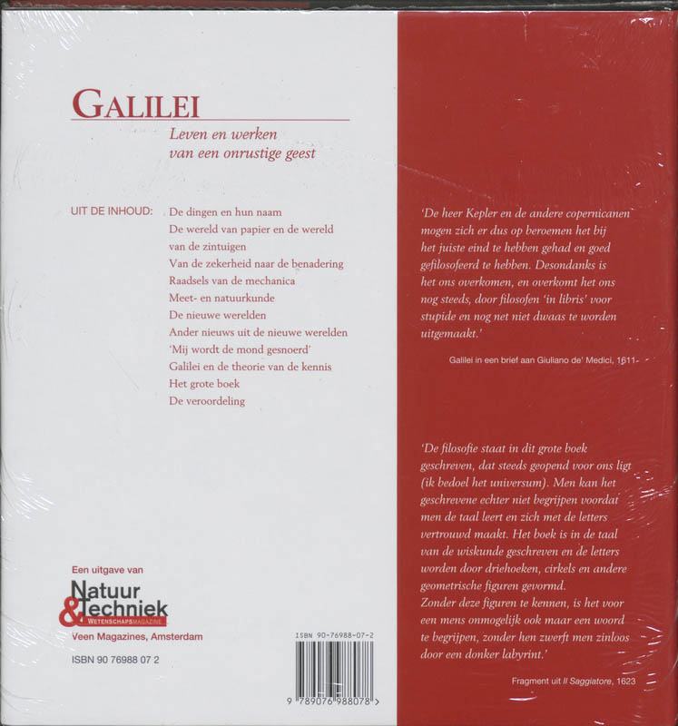 Wetenschappelijke biografie 2 - Galilei achterkant