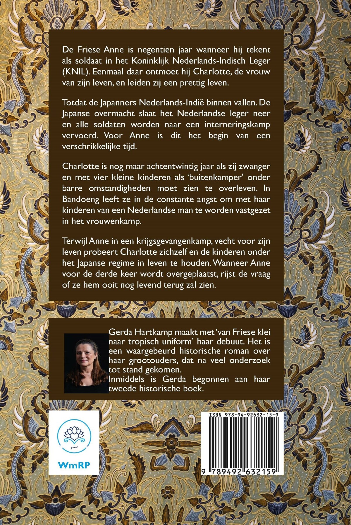 Van Friese klei naar tropenuniform achterkant