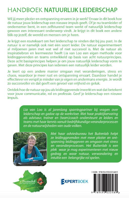 Handboek natuurlijk leiderschap achterkant