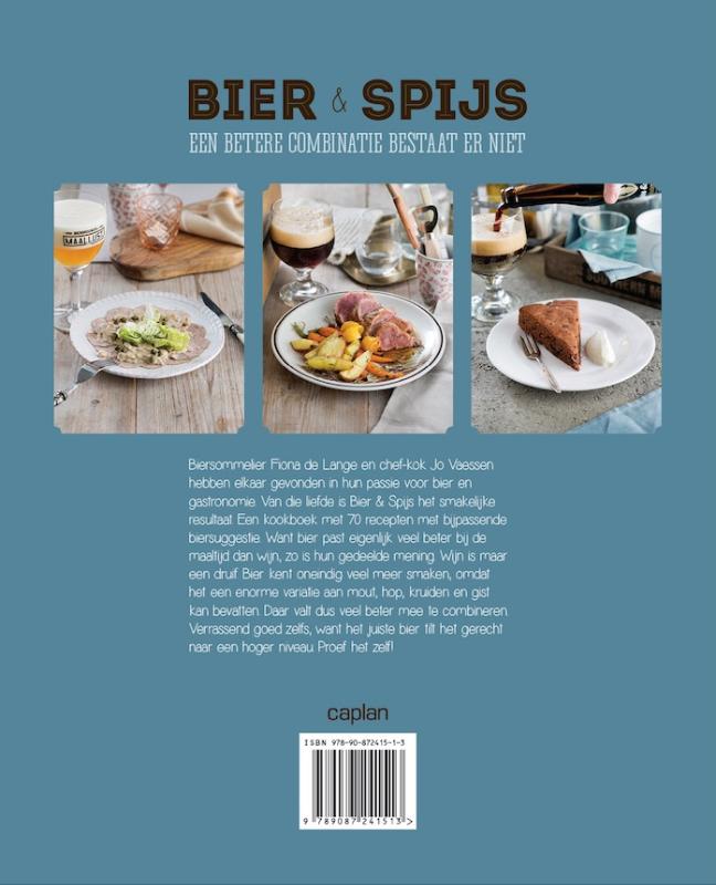 Bier en spijs achterkant