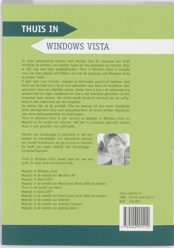 Thuis in Windows Vista achterkant