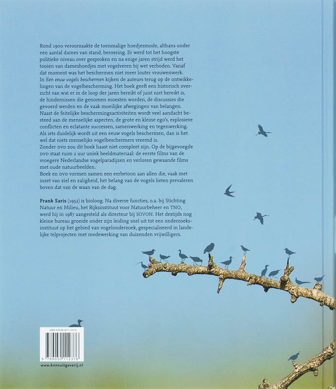 Een eeuw vogels beschermen achterkant