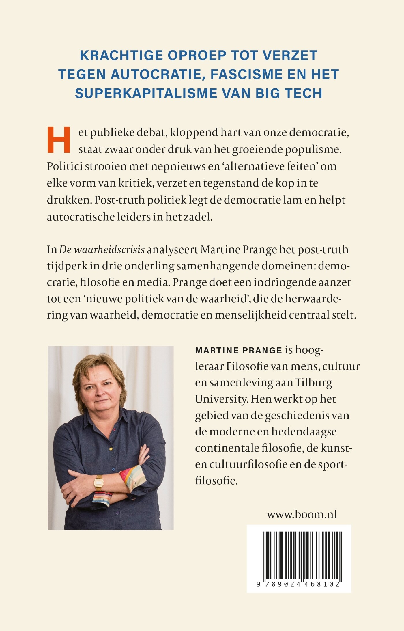 De waarheidscrisis achterkant