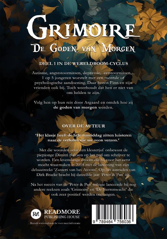 De goden van morgen / Grimoire / 1 achterkant