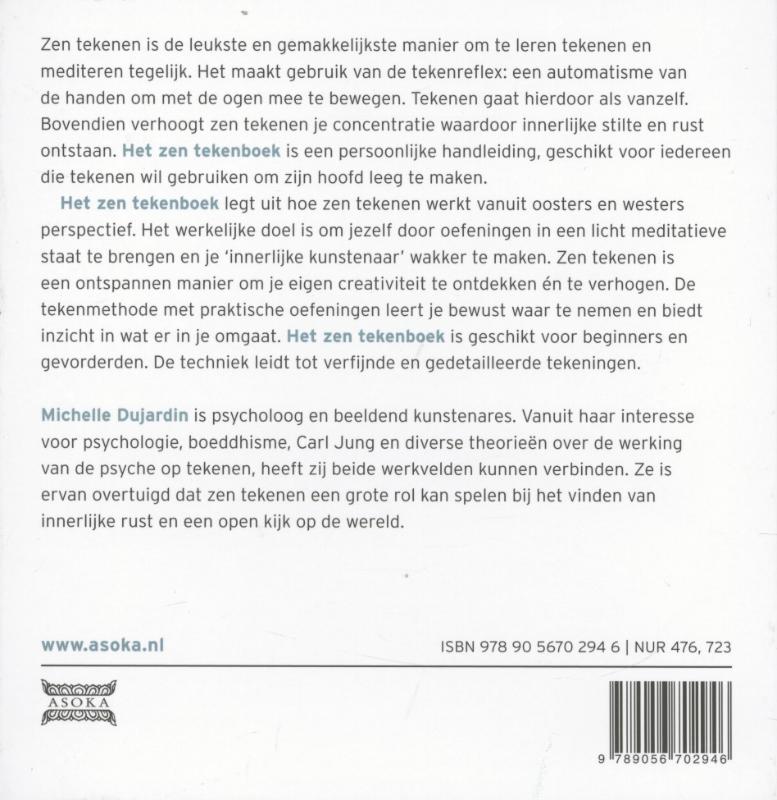 Het zen tekenboek achterkant