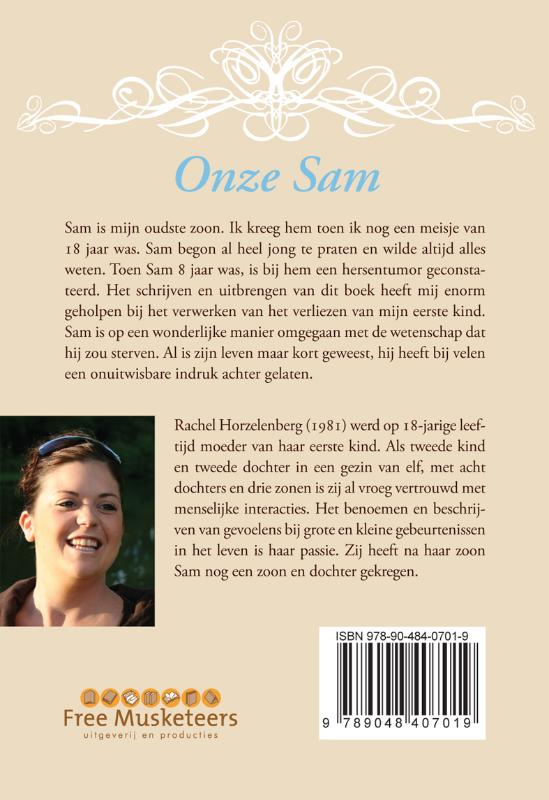Onze Sam achterkant