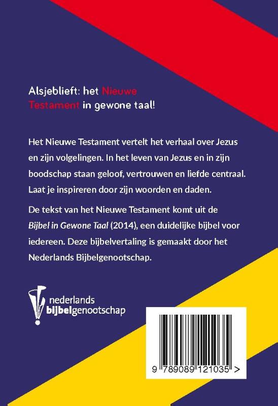 BGT Nieuwe Testament achterkant