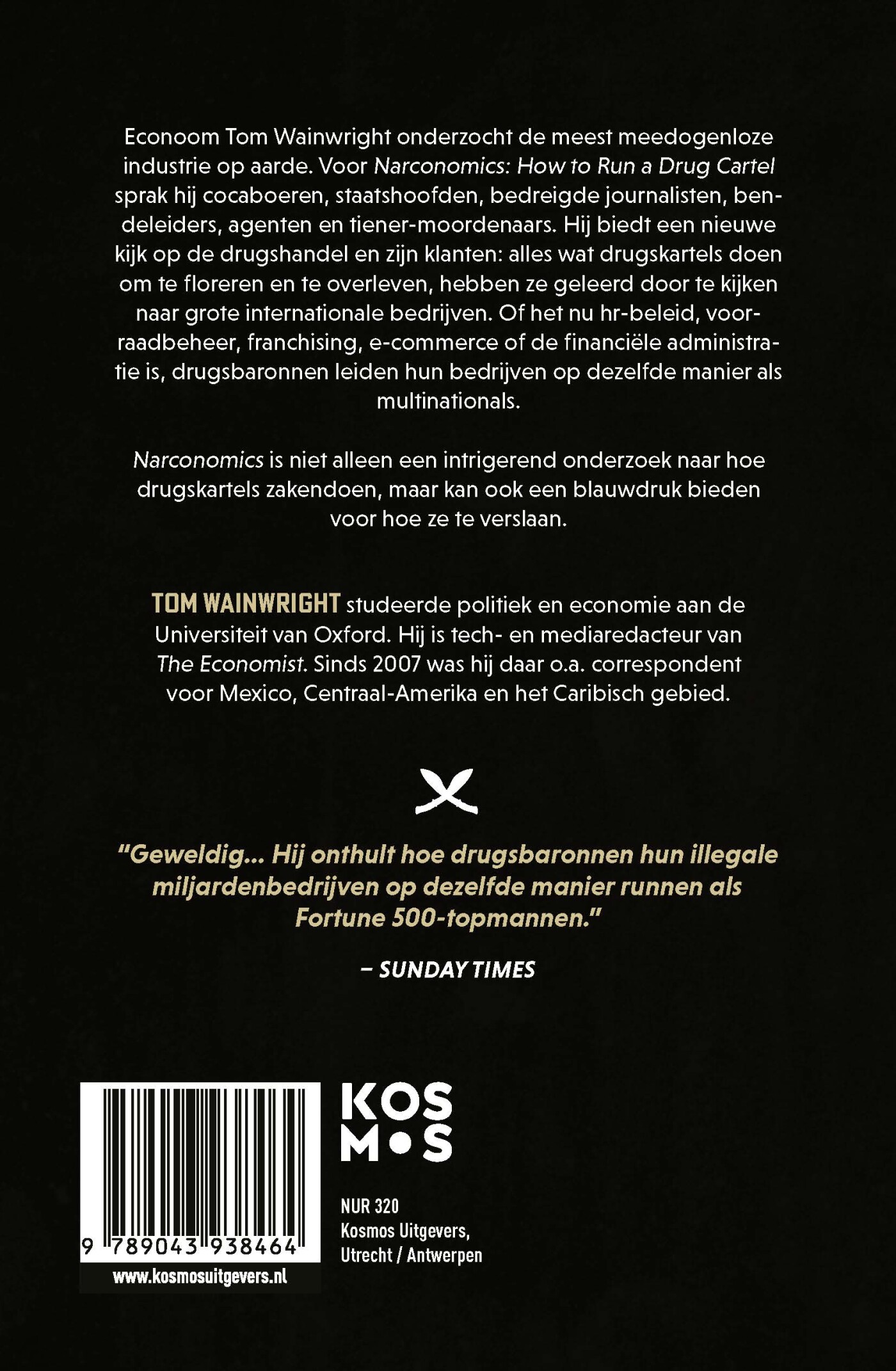 Narconomics: How to Run a Drug Cartel achterkant