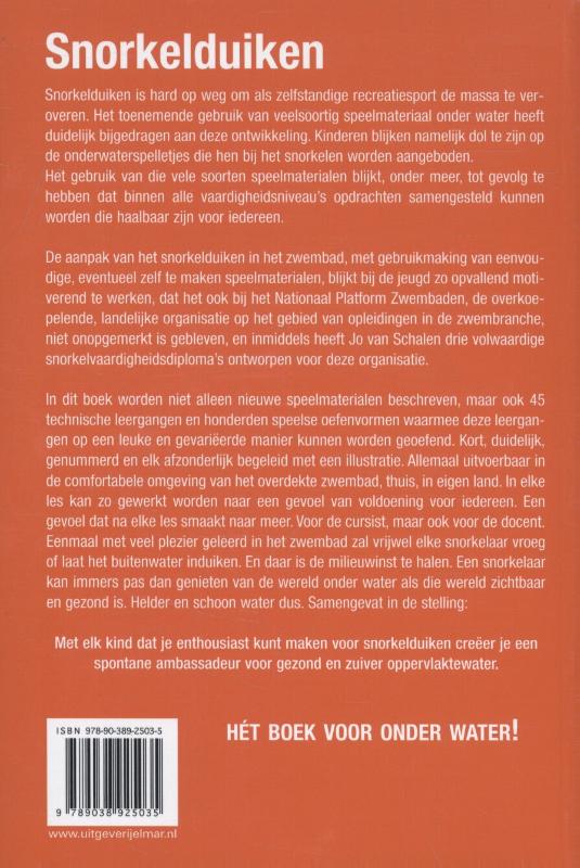Snorkelduiken achterkant