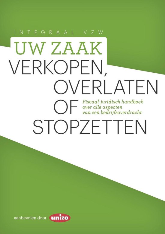Uw zaak verkopen, overlaten of stopzetten