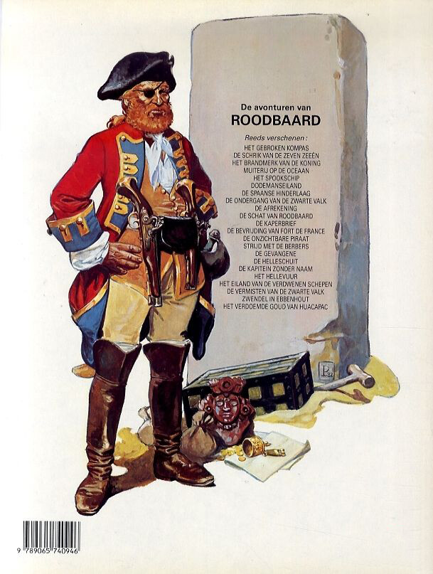 De dodenstad / Roodbaard / 23 achterkant