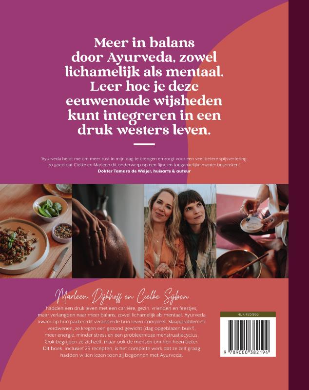 Alles over Ayurveda achterkant