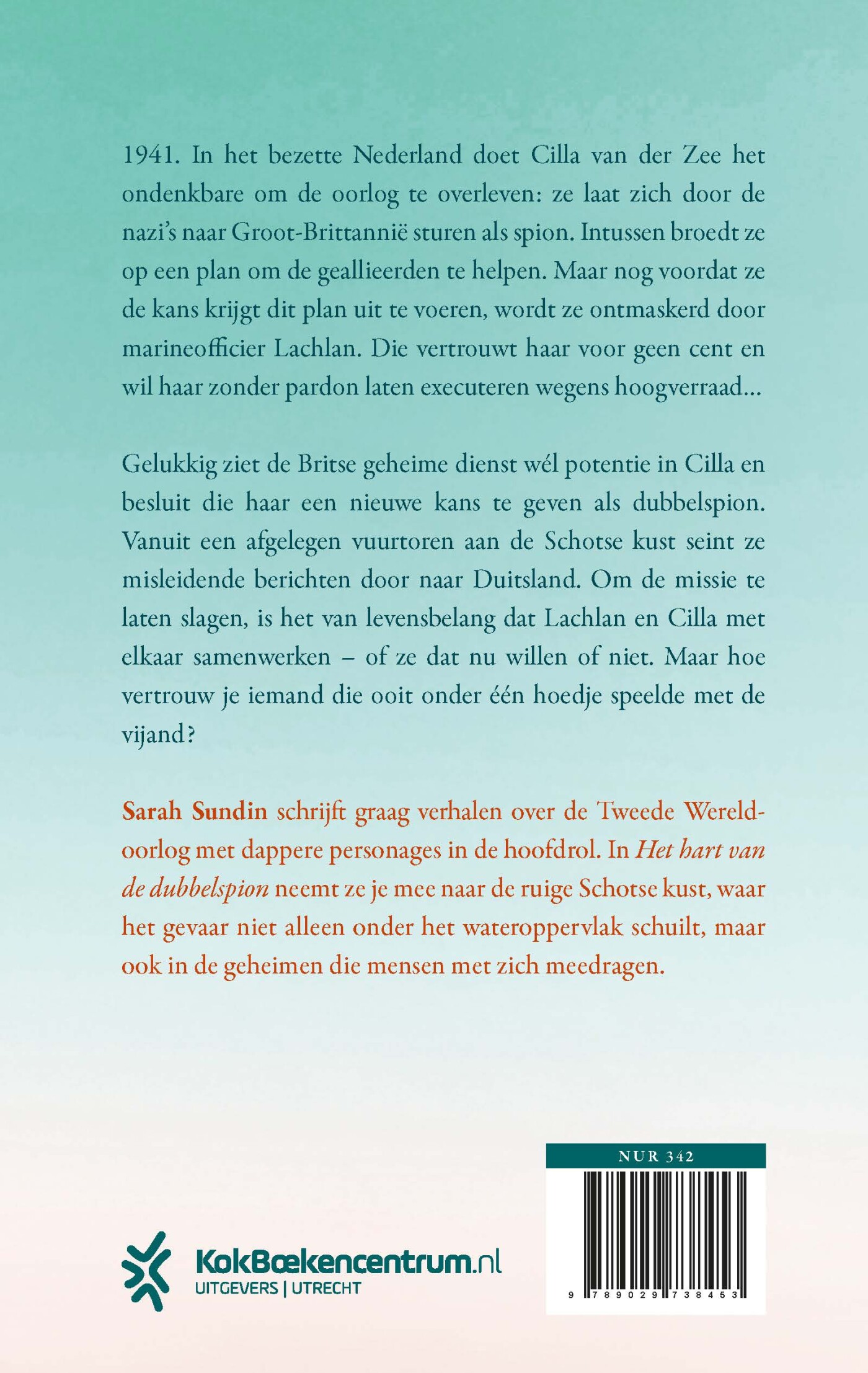 Het hart van de dubbelspion achterkant