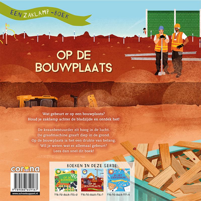 Op de bouwplaats / Ontdek het geheim achterkant