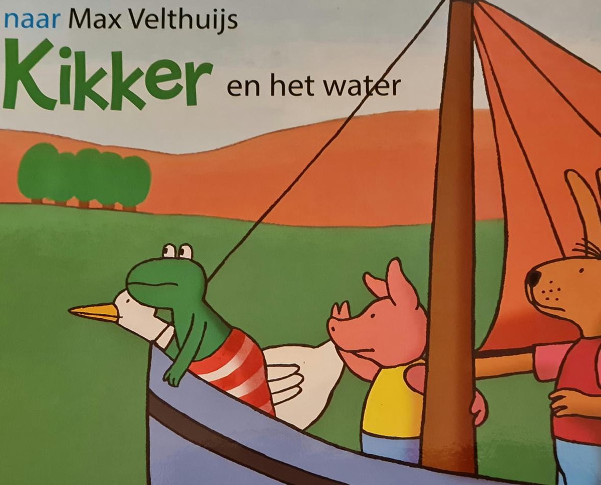 Kikker en het water