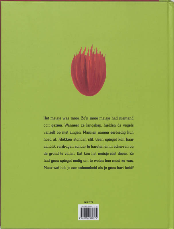 Het mooie meisje achterkant