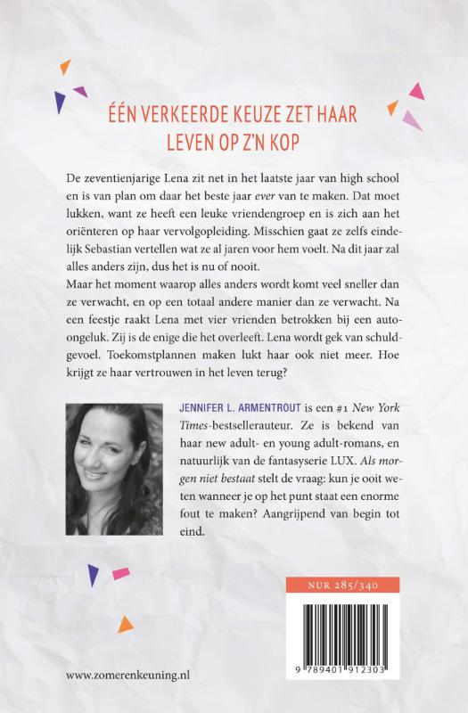 Als morgen niet bestaat achterkant