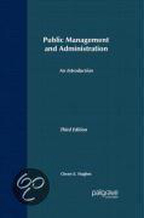 Public Management And Administration