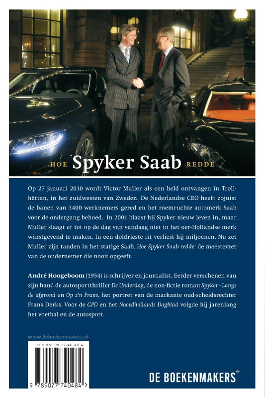 Hoe Spyker Saab Redde achterkant