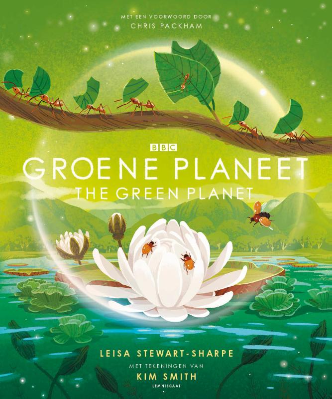 Groene planeet. The green planet