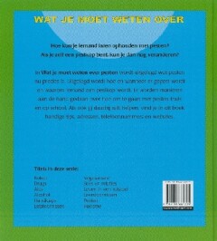 Pesten / Wat jij wilt weten over achterkant