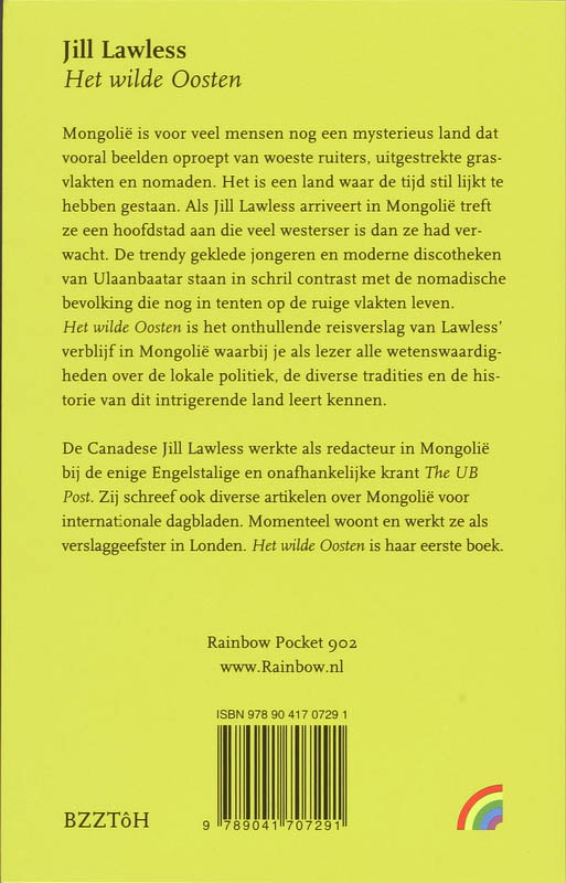 Het Wilde Oosten Het Wilde Oosten achterkant