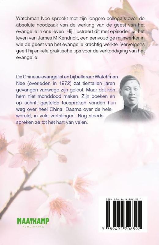 De geest van het evangelie achterkant