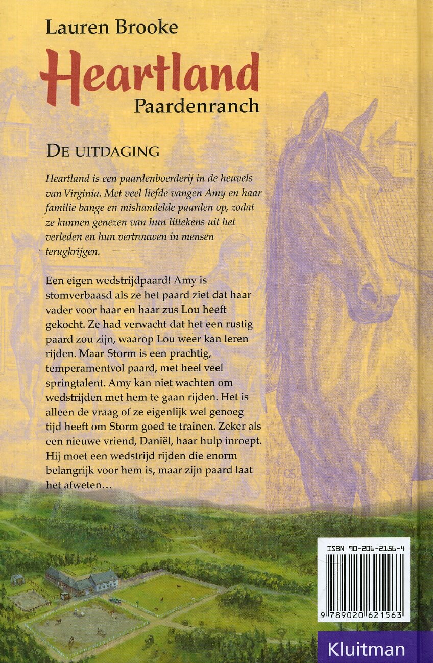 De uitdaging / Paardenranch Heartland achterkant