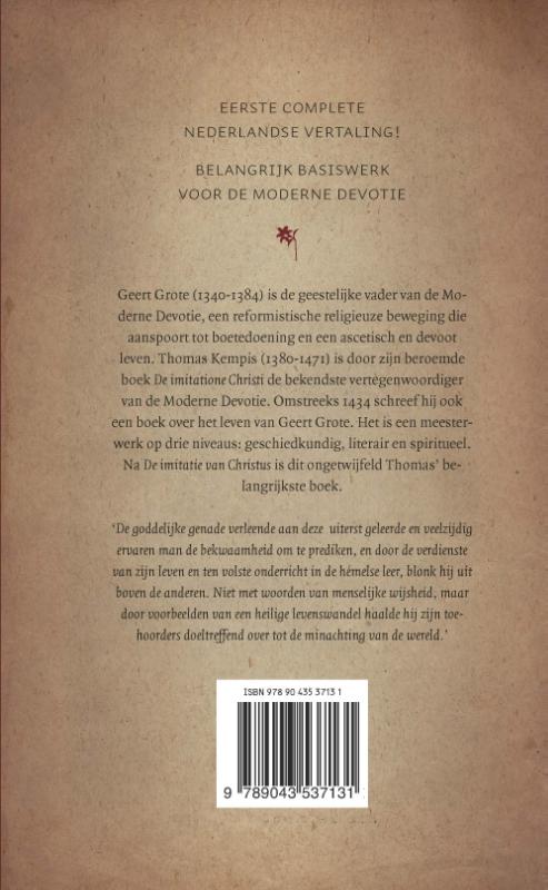 Dialoog met novicen achterkant