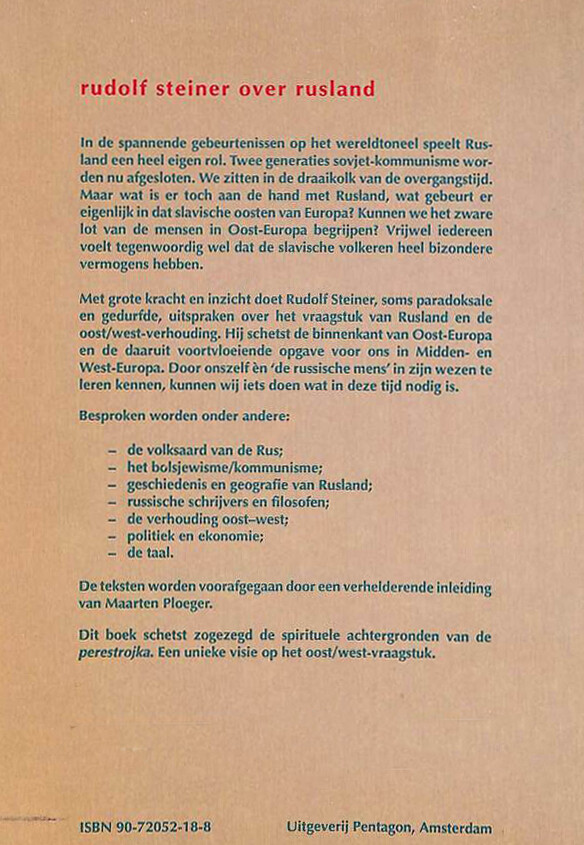 Over Rusland achterkant