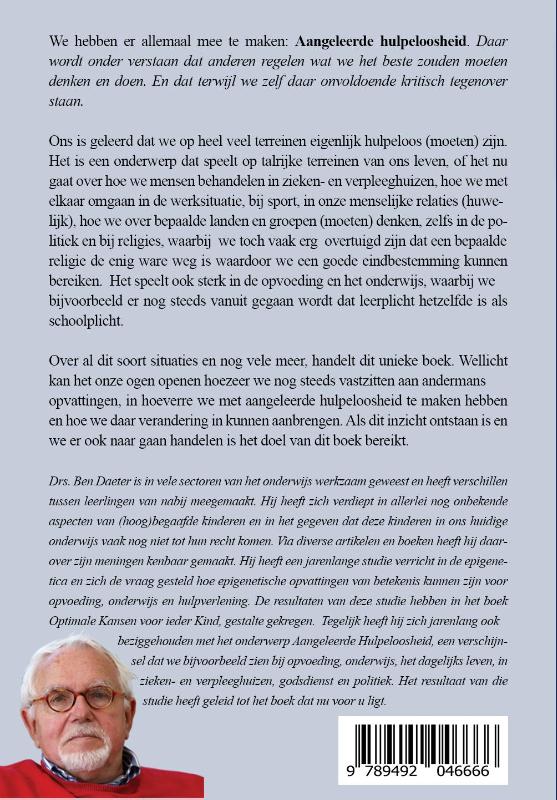 Je kunt het wel zelf achterkant