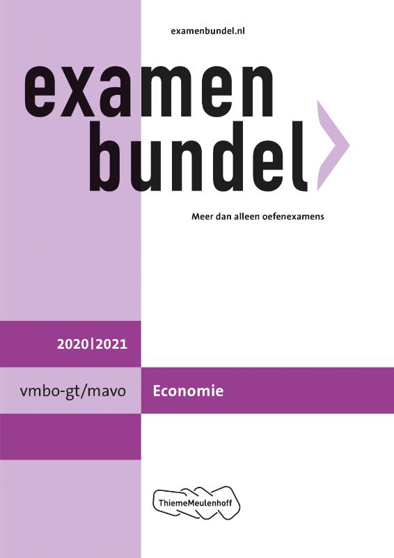 Examenbundel vmbo-gt/mavo Economie 2020/2021