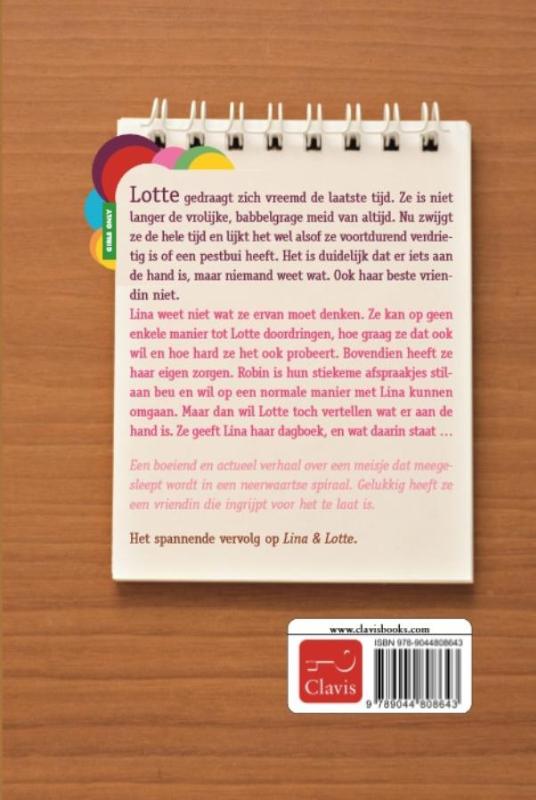 Het geheim van Lina & Lotte / Girls only Het geheim van Lina & Lotte / Girls only achterkant