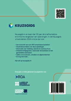 Keuzegids universiteiten 2024 achterkant