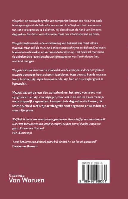Vleugels achterkant