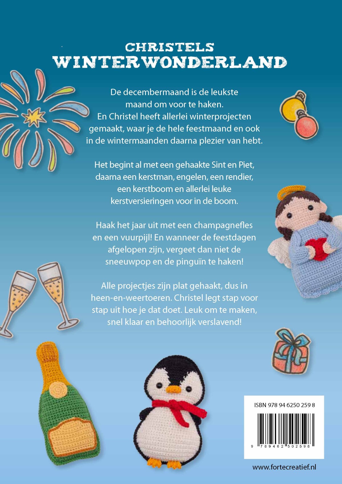 Christels Winterwonderland achterkant